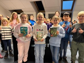 The three winners from the fourth year