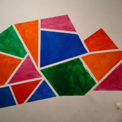 Krāsota siena gatavā stāvoklī
