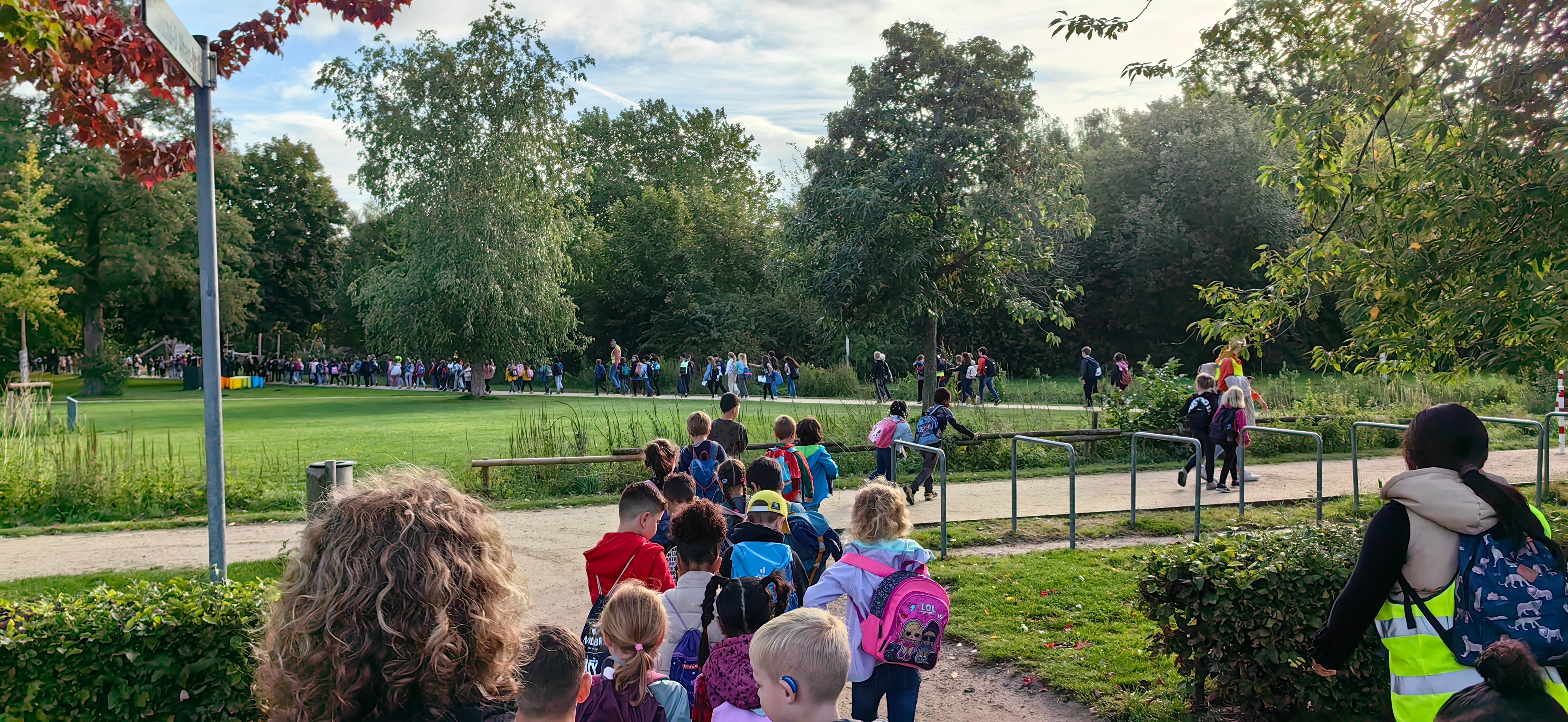 A caminho do jardim zoológico