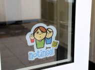 Logo-ul Notinsell la intrare