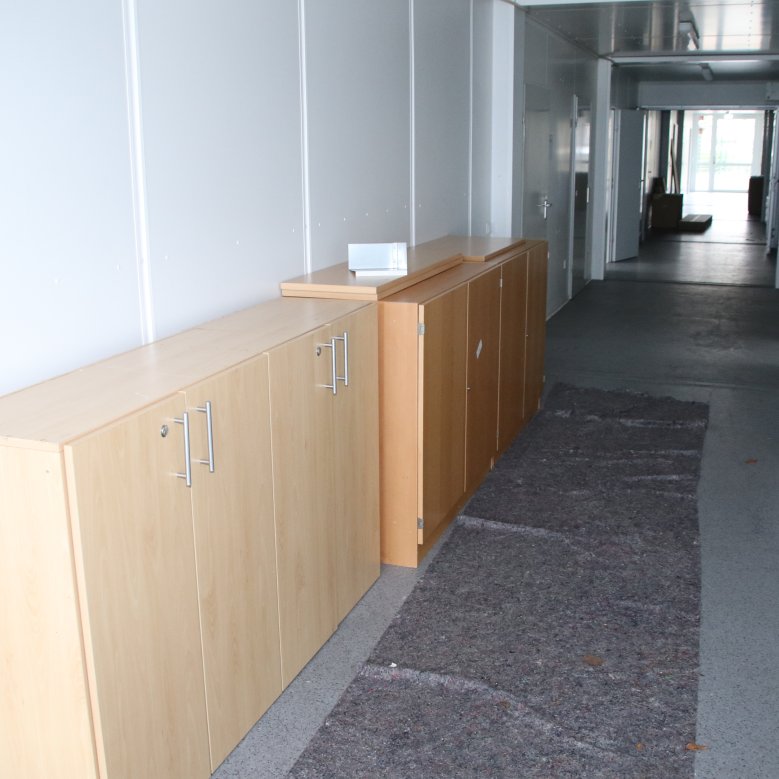 in den Containern
